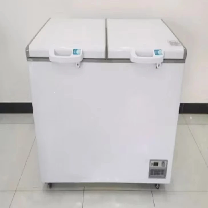 Single-Temperature Horizontal Deep Freezer Kitchen Restaurant Hotel Seafood Frozen Food Single-Door Electric Supermarket Freezer