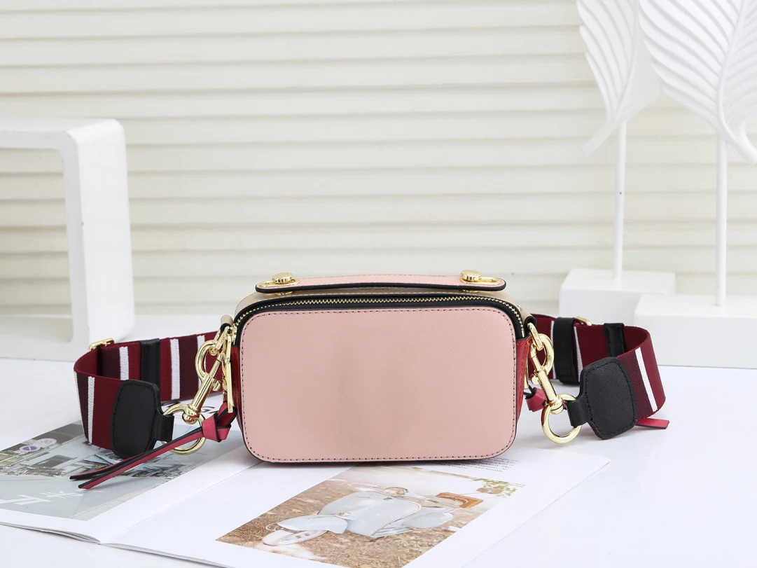 

Crossbody Bag Women'S Tote 2023 Genuine Leather Wide Shoulder Strap Mini Shoulder Zipper Luxury Designer Women'S Camera Purse