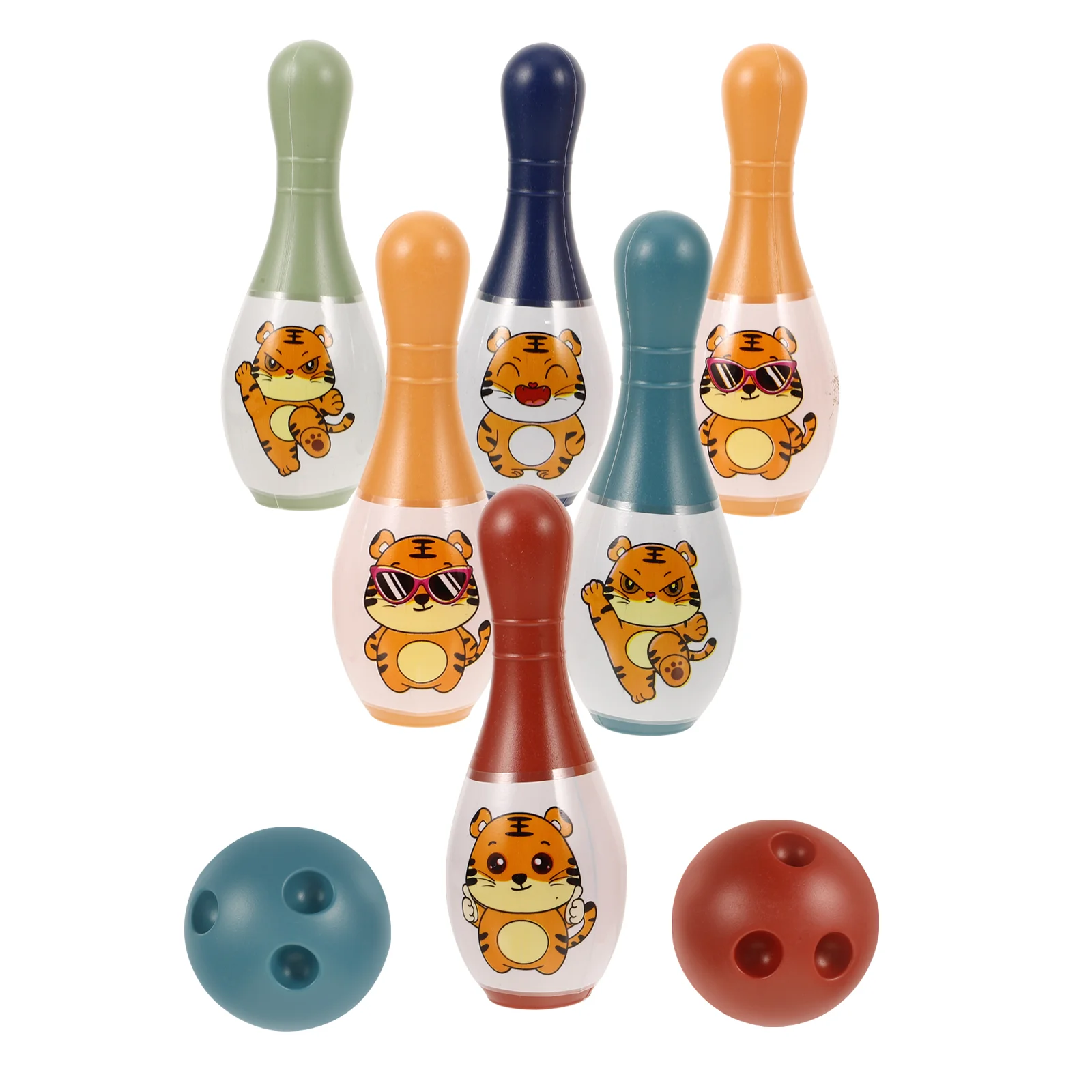 Indoor Outdoor Bowling Balls for Kids Toddler Toys Pin Game