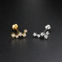 Piercing Constellation Earrings Women 1pc Daith Helix Body Jewelry Silver Color Cartilage Ear Accessories Conch Rook Tragus Lobe 1