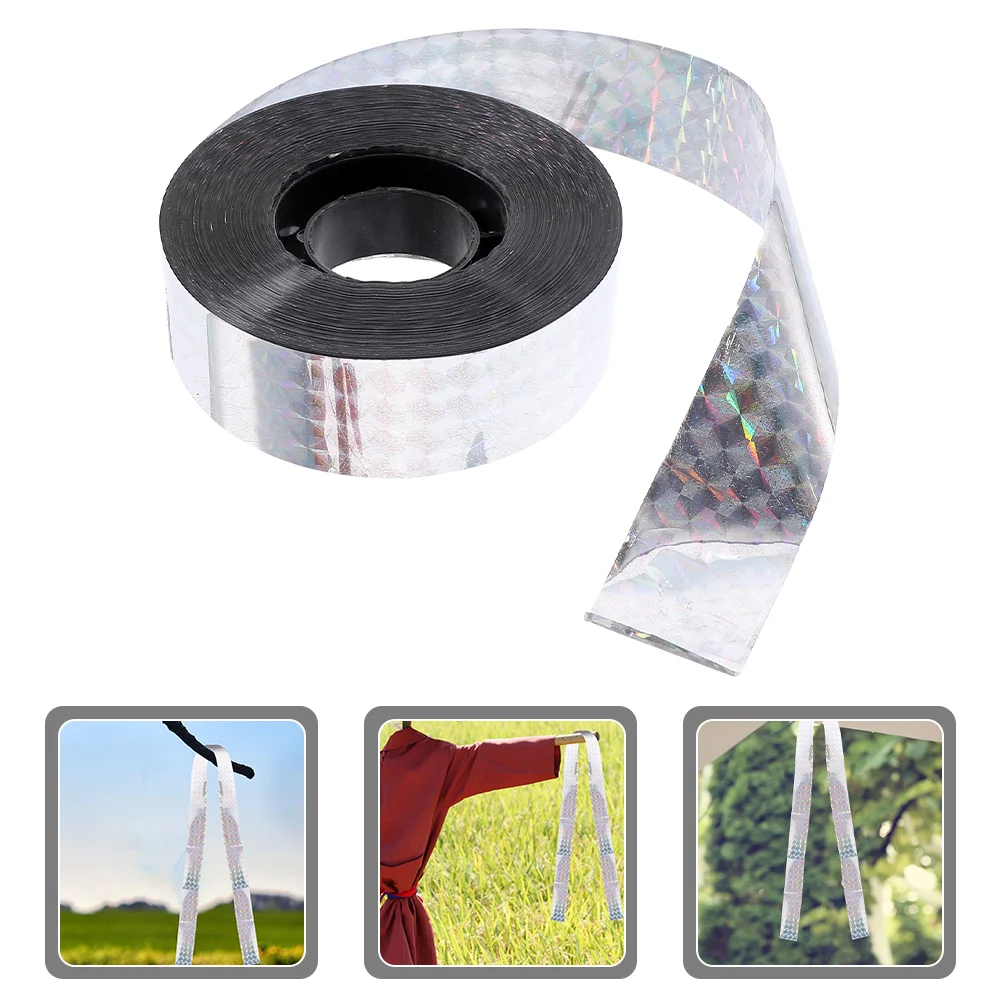 

Swirl Bird Scaring Device Reflective Deterrent Tape Tapes Glue Decorative Spiral Suspension Birds Tool