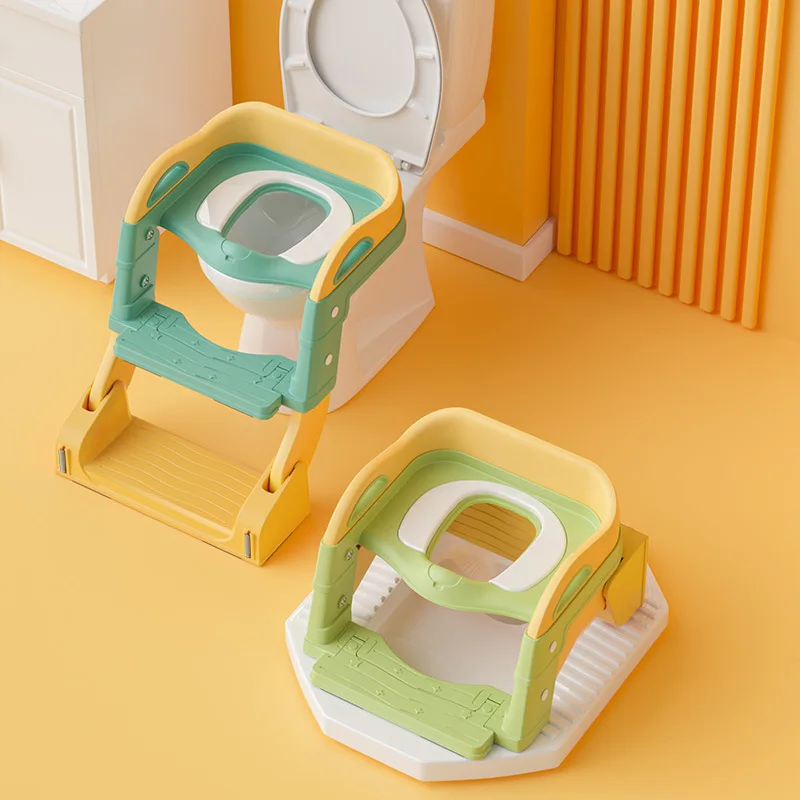 Children's Toilet Seat lavatory Squat Toilet Step restroom Rack Toilet Seat Bumper 2