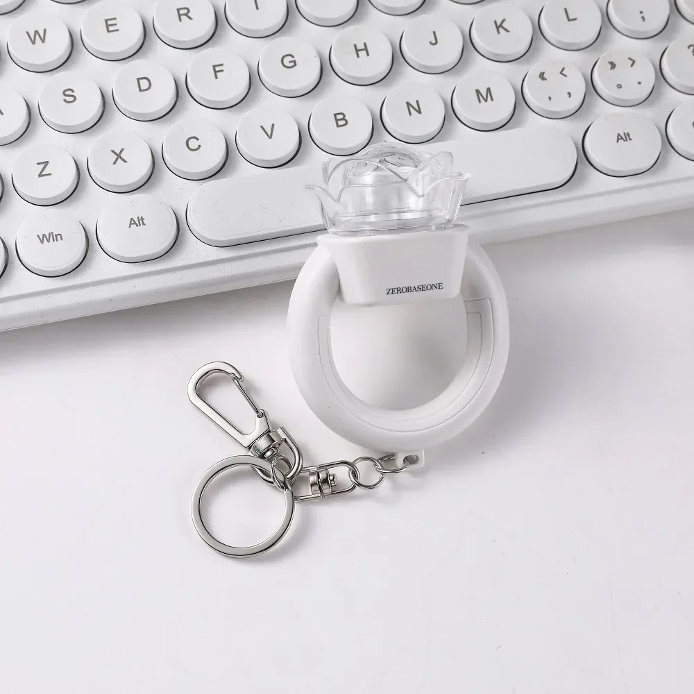 ZEROBASEONE Mini Light Stick Keyring ZB1 Key Chains for ZE_ROSE Gift