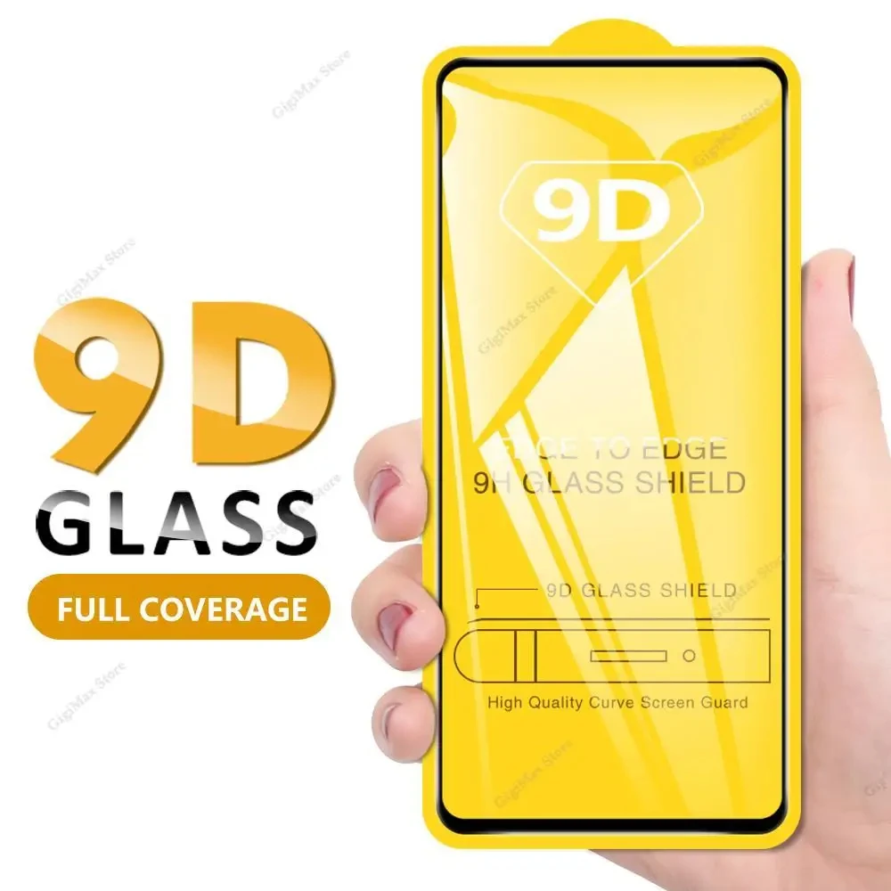 

9D Glass For Samsung A52S 5G A53 A54 A34 A33 A13 A12 A21S A31 A32 A51 A50 A30 S20 FE S21 S22 S23 Plus S24 Ultra Screen Protector