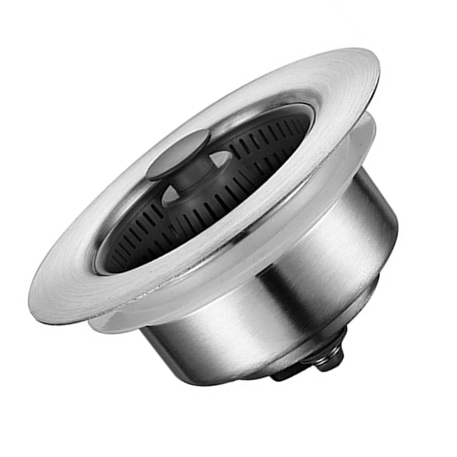 

Stainless Steel Kitchen Sink Odor Filter Washable Sink Drain Plug Stopper for Kitchen Restroom Sink Hot Sale