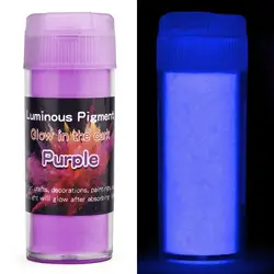 Luminous Glow-In-The-Dark Epoxy Resin Pigment Dye - 20g Bottle for DIY Jewelry and Craft Supplies (12)