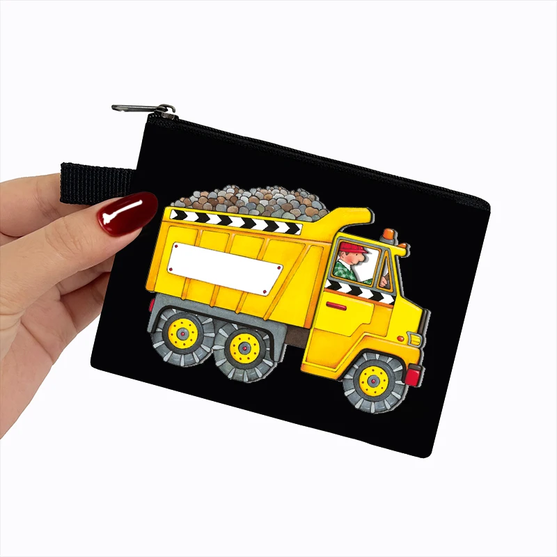 Scène De Dessin Animé Avec Camion Pour La Lutte Contre Les Incendies