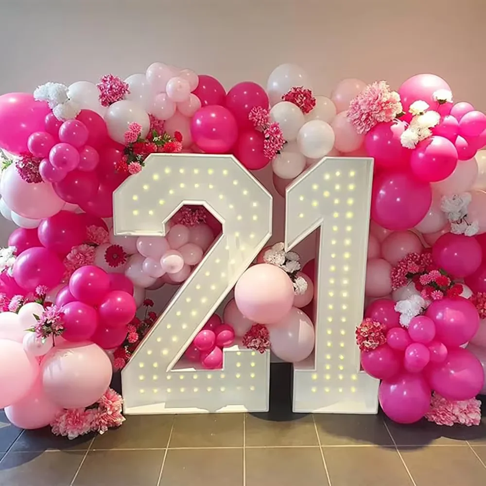 134pcs Pink Balloons Arch Kit Hot Red Rose Gold Balloon Garland Girl Princess Theme Birthday Party Baby Shower Decoration Globos