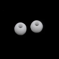 Vibrant Silicone Eartips - Extra Small, 24 Colors - 24pcs (White)