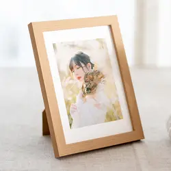 Vintage Wooden Picture Frame for Wall and Tabletop Decor (Wood Frame)