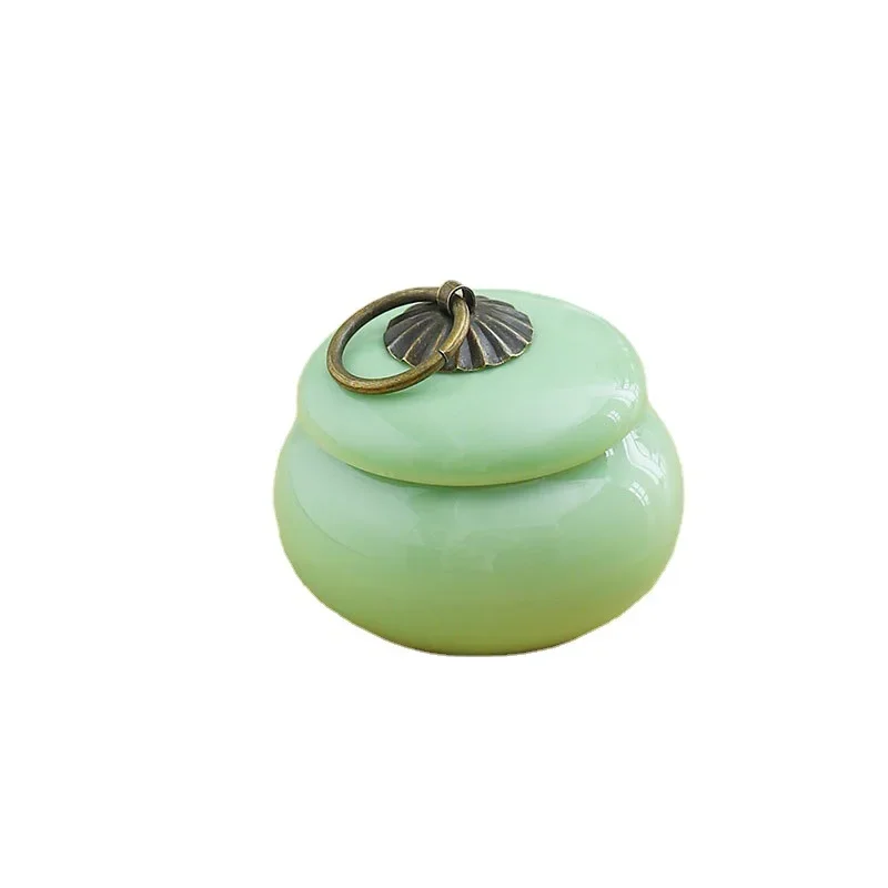 Mini Ceramics Pet Urns Cremation Personalised Small Animals Ashes Containers Reliquaries Burial Coffin Deceased Pet Souvenir