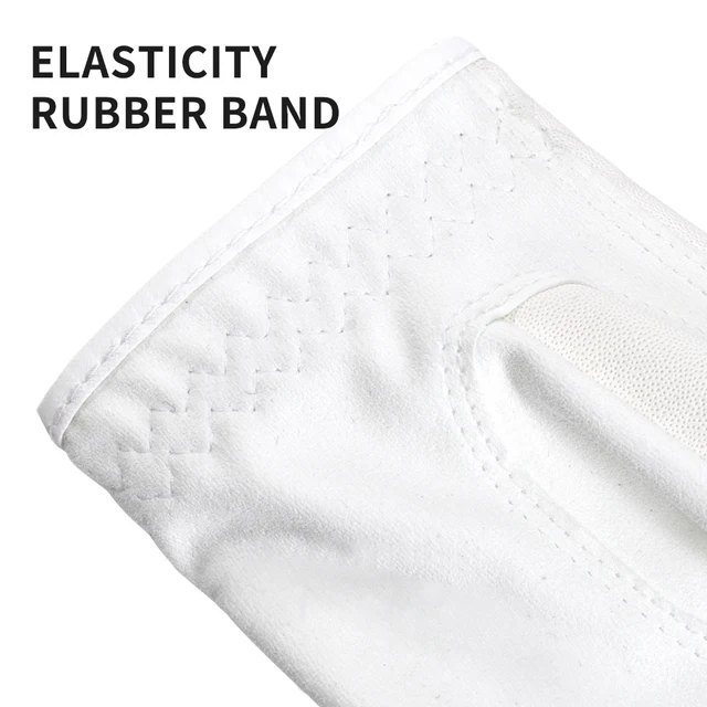 Golf gloves white anti slip and wear-resistant PU outdoor sports competition professional golf accessories gloves left hand 2133 3