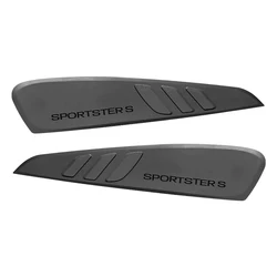 Side Fuel Tank Pad Protector Stickers with Gas Knee Grip Traction Pad (Left and right)