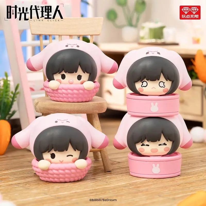 New Link Click Blind Box Animation Cute Pet Series Cute Figurine Model Cartoon Collection Home Decoration Goods For Xmas Gifts