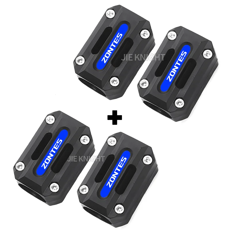 ZONTES 368G 501G 368 K/M/D 350E/D/M/K ZT310 R/X/T/V G1 125 ZT125U 범용 22 25 28MM 오토바이 범퍼 보호 블록