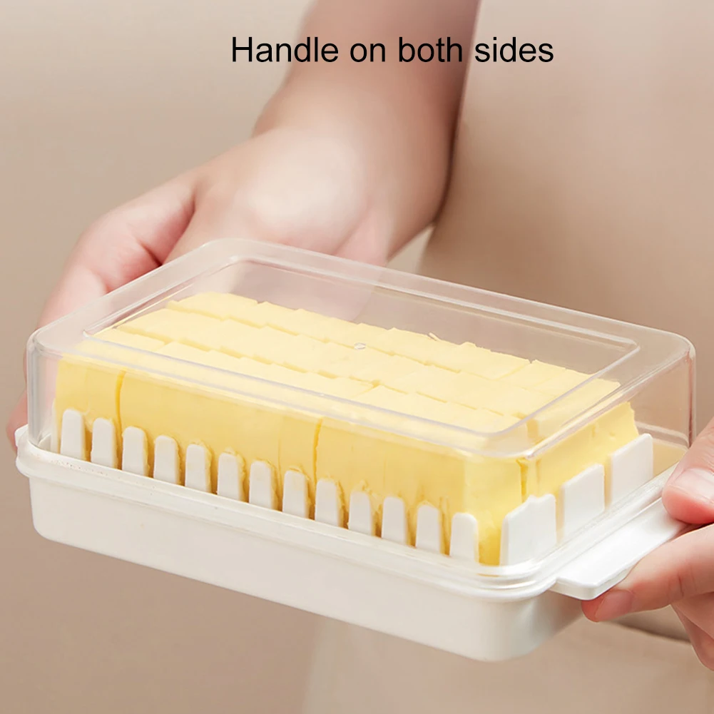 Refrigerator Storage Container Stainless Steel Refrigerator Cheese Container  Elevated Base Deli Meat Storage Box with Lid - AliExpress