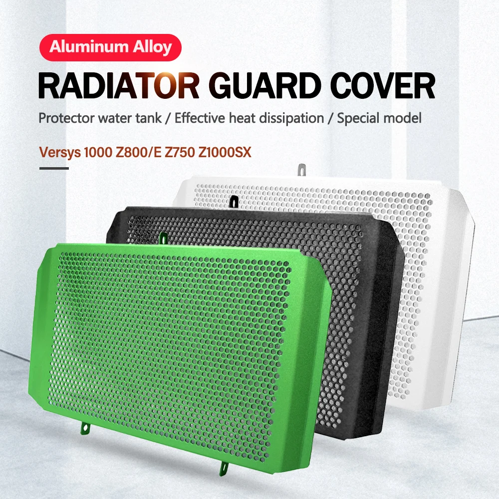 

Защита радиатора для kawasaki z750 2007-2012 ,z800 z800e Z800 abs 2013-2017 ,Z1000SX ninja 1000 2010-2018 ,versy 1000 (2007-2018)