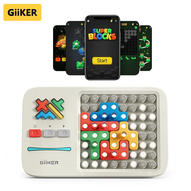 Giiker Super Blocos 1000 + Nivelado Até Desafios Lógica Exercício Jogo De  Tabuleiro Educacional Jigsaw Para Crianças Inteligente App Brinquedo  Inteligente - Controle Remoto Inteligente - AliExpress