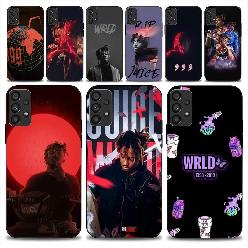 Rapper Juice Wrld Custodia Per Telefono Singer Per Samsung Galaxy S22 S23 Ultra S21 S20 Fe Plus Note 20 Soft Cover