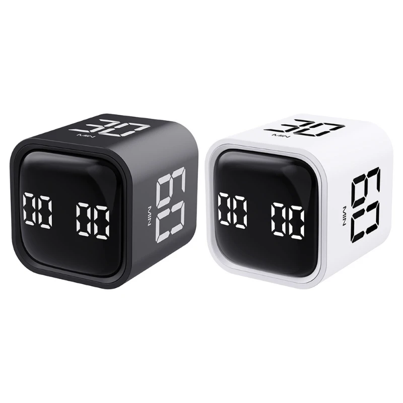 

Countdown Settings 5-10-30-60 Minutes Cube Timers Kitchen Timer Child Study Exercise Timer Sensors Flip Timer