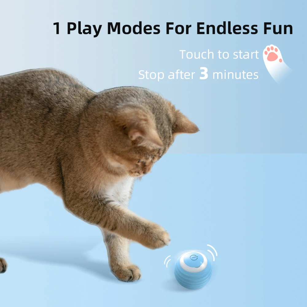 Cat Interactive Toy Smart Ball for Indoor Play