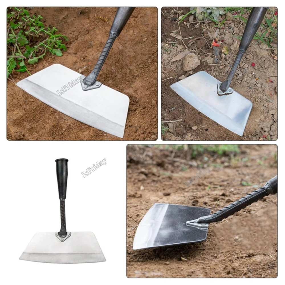 Weeding Shovel Manganese Steel Lawn Hoe Blade Special Tools For Farming Scraping Land Walls Without Bending Down Weed Remover 5