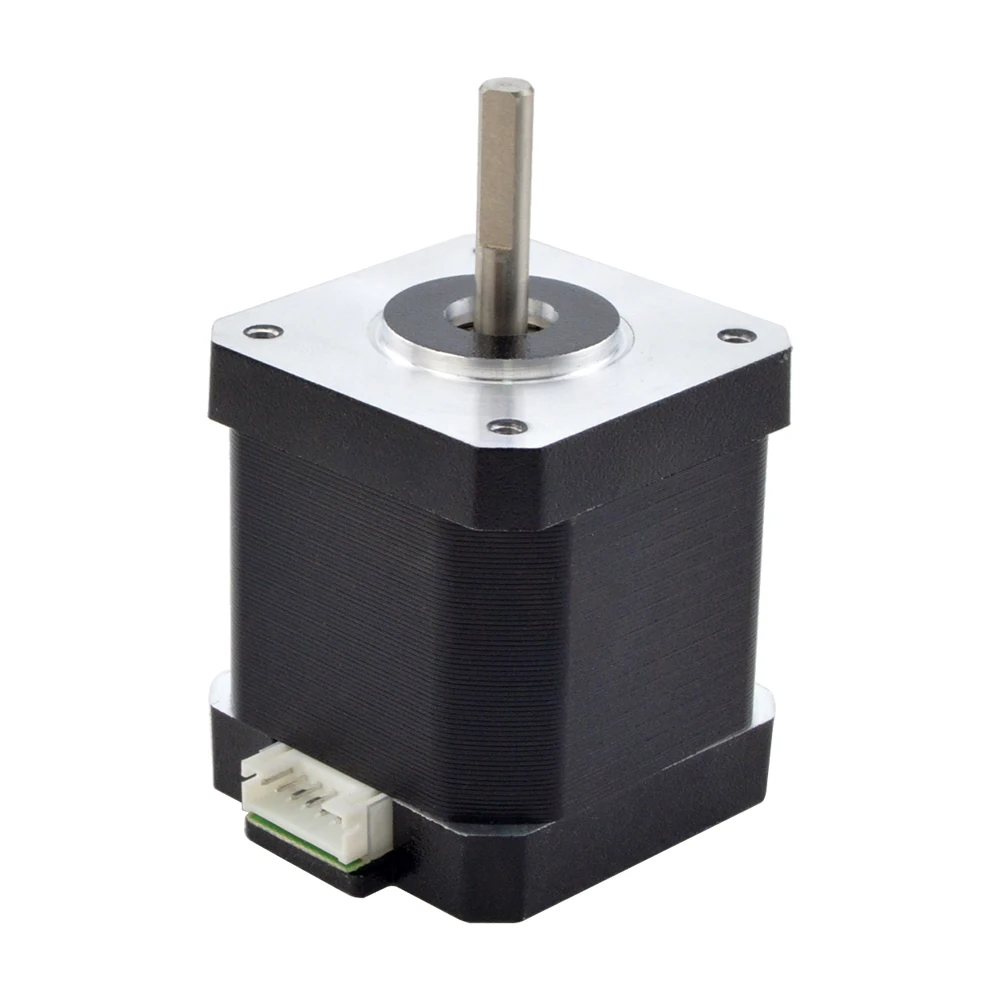 STEPPERONLINE Nema 17 Stepper Motor 0.55N.m 2A 42x48mm 2 Phase 4-lead for DIY 3D Printer CNC