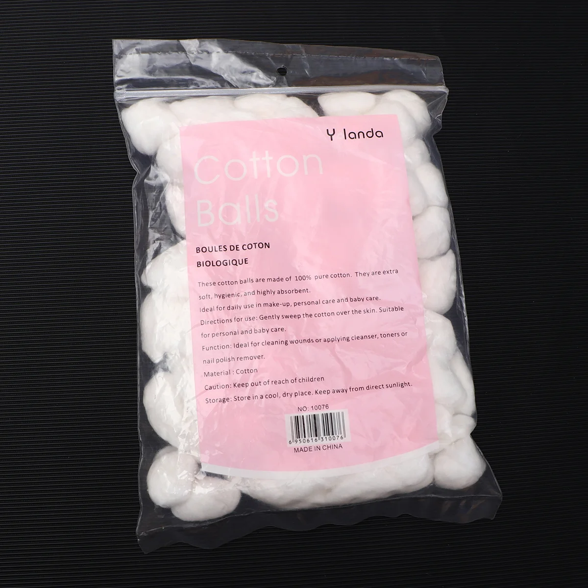 

5 Packs Cotton For Make- Removal Applying Oil Lotion Or Powder White ( 1 Pack for 100Pcs )