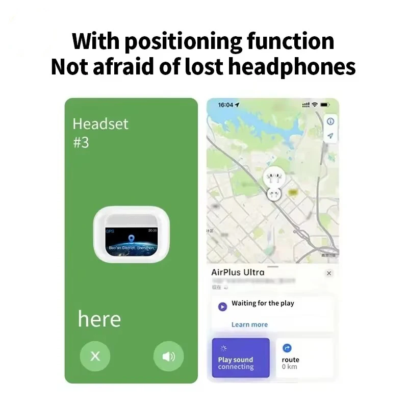 For Xiaomi Tour Pro6 ANC Wireless Earbuds LED Screen Noise Cancelling Bluetooth Headphones Sports earphones With Mic 5