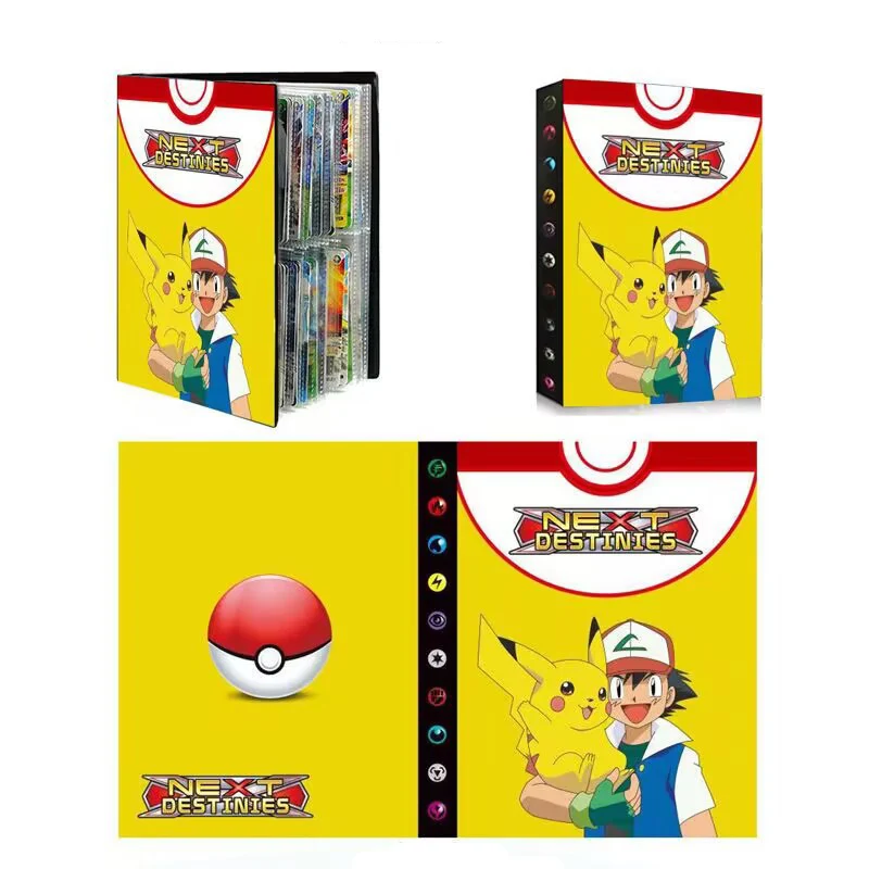 240PCS Pok&eacute;mon Cards Album Book Holder Collection pokemon cards card holder