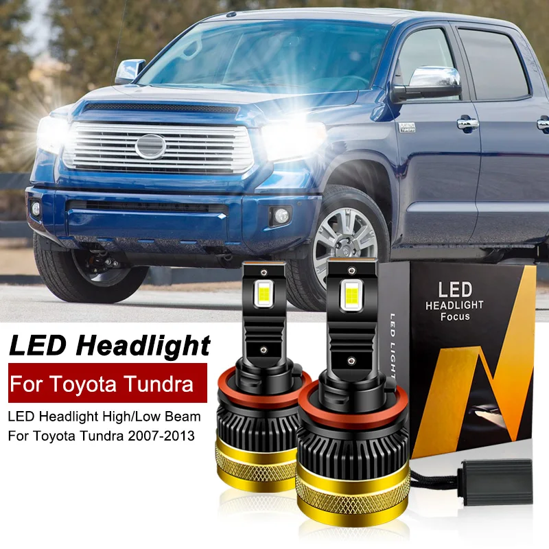 

Фары головного света для Toyota Tundra 2007-2013, 9005 лм, 80 Вт, 2 шт.