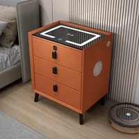 3 Drawers Table with Wireless Charging 5