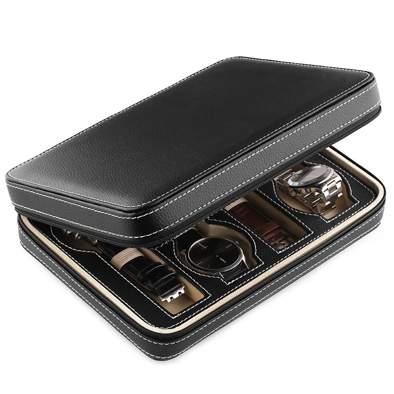 8 Grids Watch Display Storage Box Case
