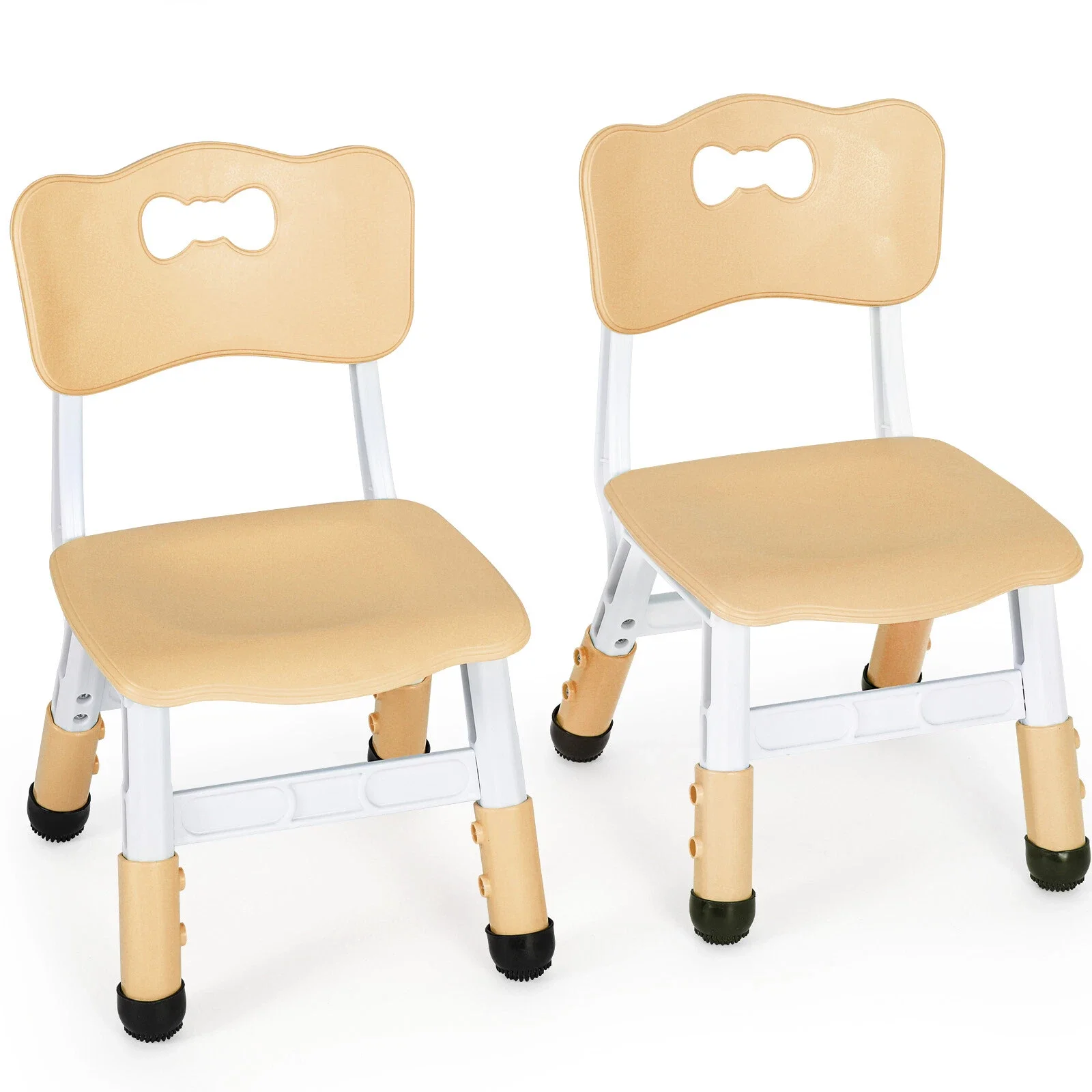 Kinderstuhl-Set, 3 Stufen, verstellbar, stapelbar, für Spielzimmer, Schulen, Tagesbetreuung und Zuhause, waschbar und leicht zu reinigen, Gewicht 100 kg