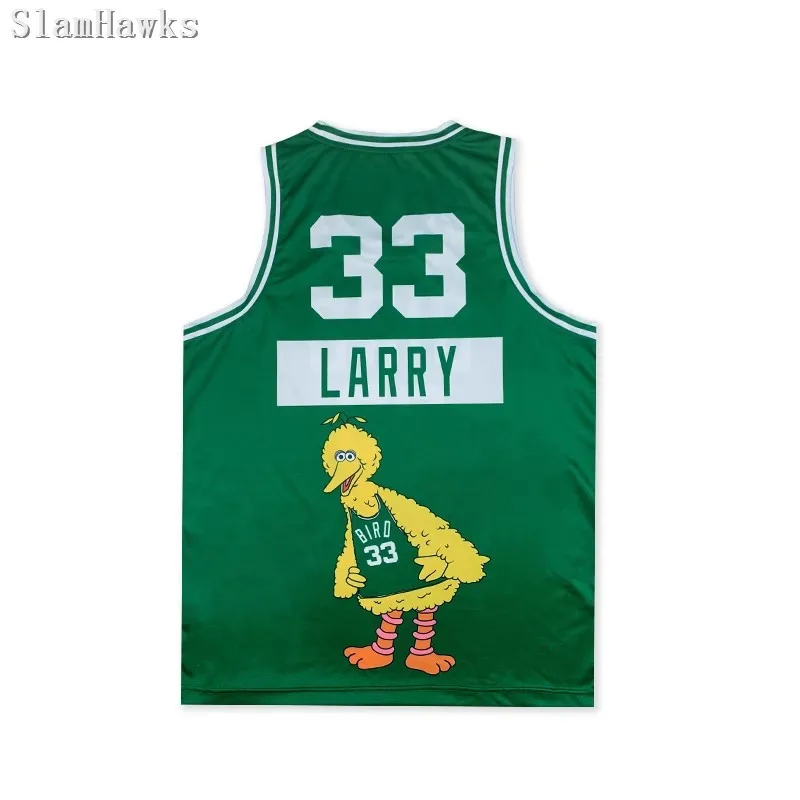 New Cosplay Europe Design Shirts 11# Young Bird 33# Larry Street Basketball Jerseys Shirts Thermal Transfer Printing