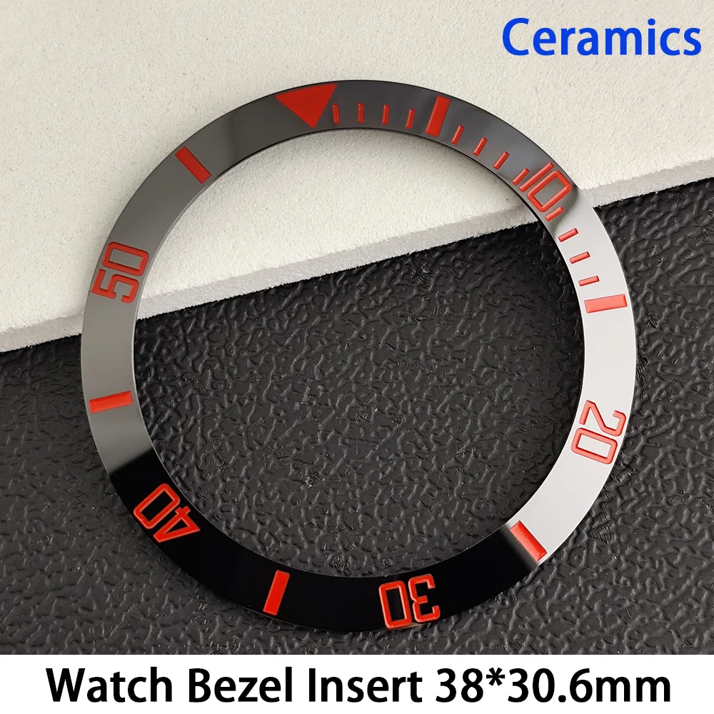 Premium 38mm Sloping Aluminum-Ceramic Bezel Insert