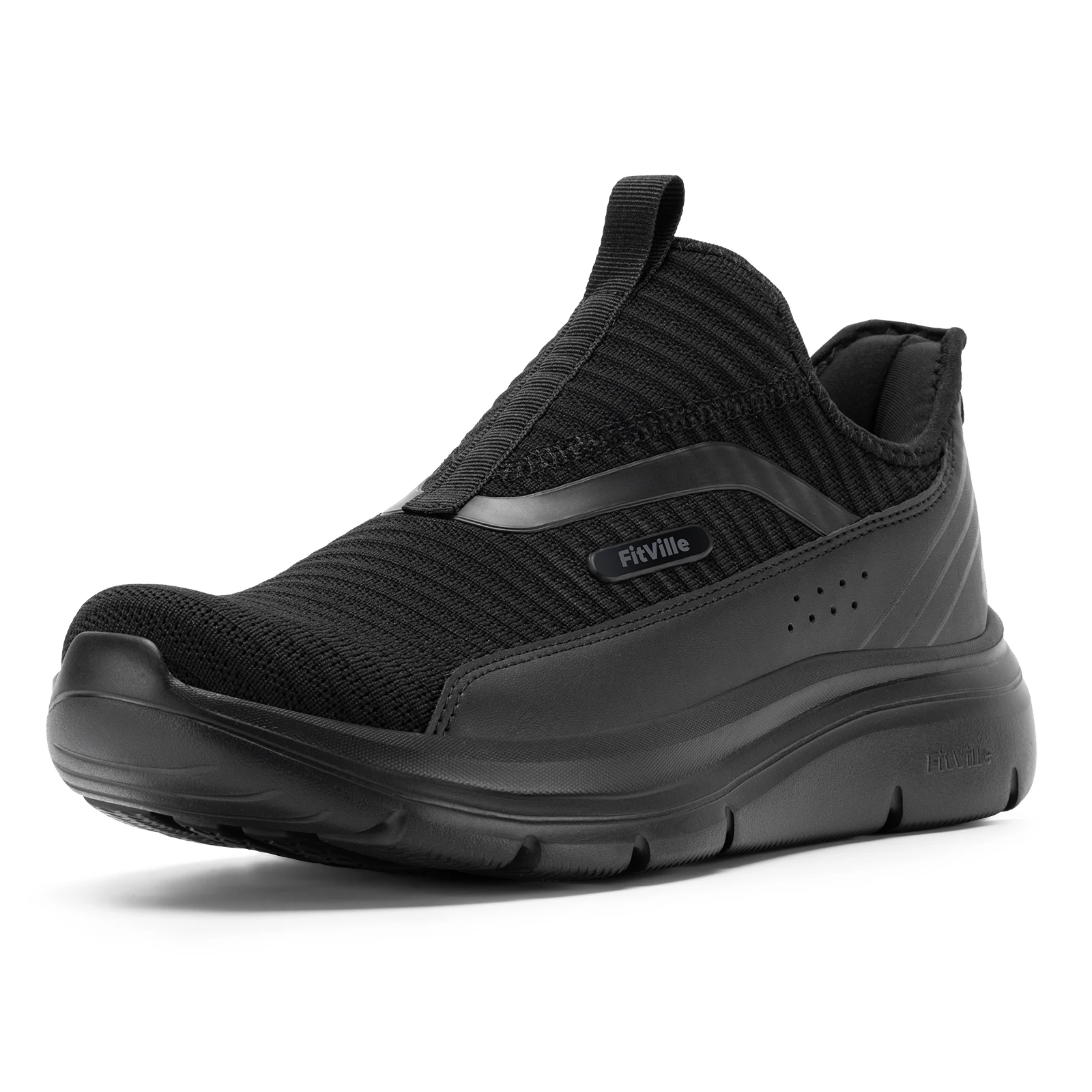 FitVille Wide Men's Walking Shoes Image 19