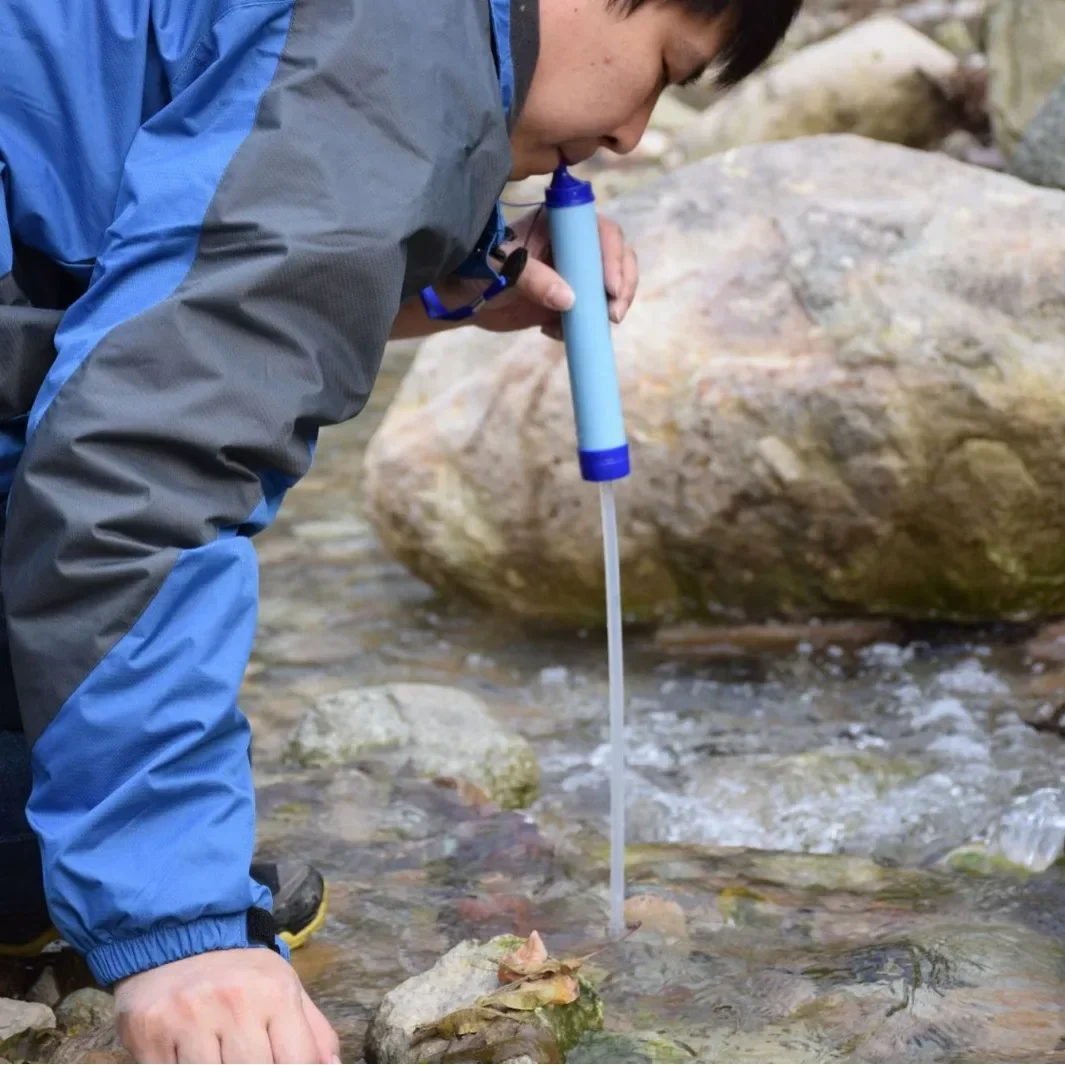 Portable Water Filter for Hiking Camping Travel and Emergency water filters