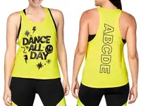 ABCDE Fitness Sports Dancing Quick-drying Sleeveless T-shirt Vest Top 0334 1