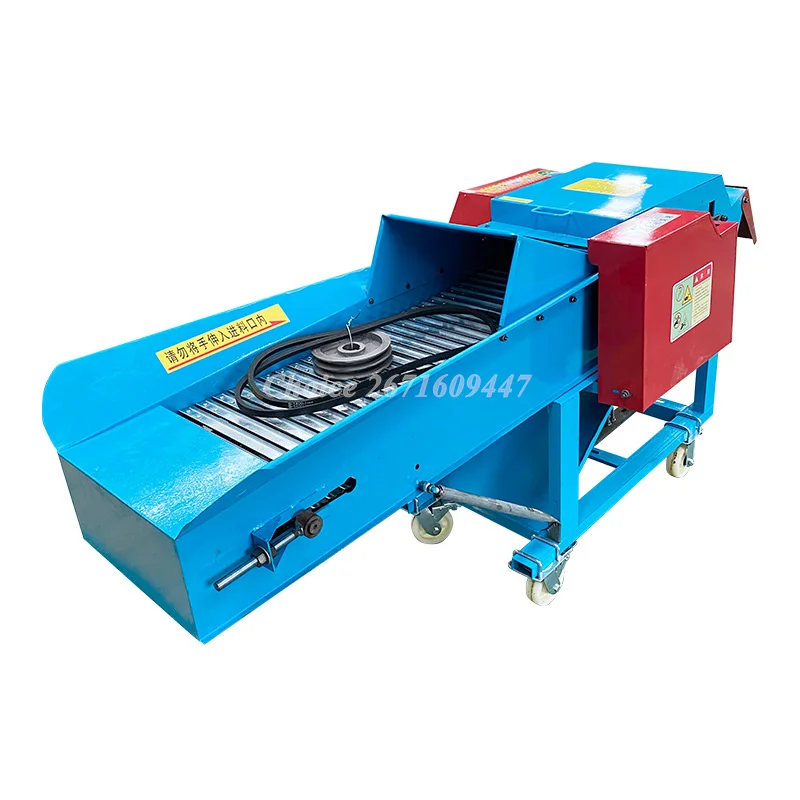 Factory Supply Grass Cutting Cattle Fodder Chopper Machine Chaff Cutter Machine Animal Fodder Feed Silage Farm Machines animal feed corn straw hay chaff grass green forage chopper crusher silage shredder forage crushing kneading machine