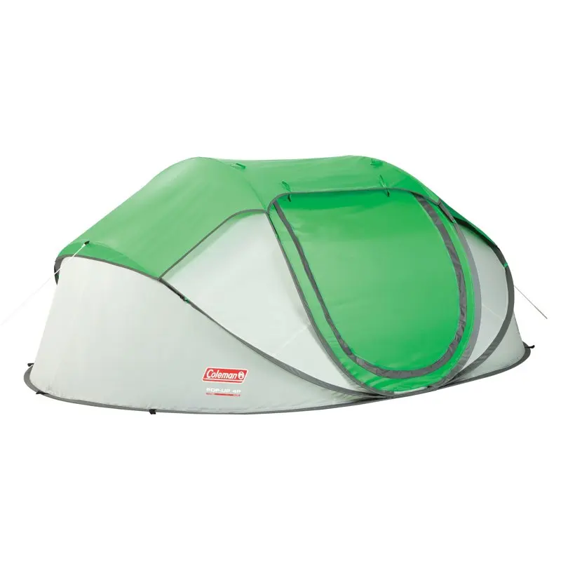 

4-Person Pop-Up Tent 1 Room, Green