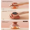 Electric Vacuum Cupping Device Scraping Massager Body Cellulite Heating Suction Cups therapy Device Physical Fatigue Relief 6