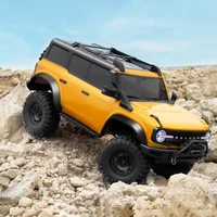 New 1:10 Hb R1001 Bronco Simulation Rc Climbing Car Remote Control Model Awd Off-road Car Toys Compatible 2s 3s All-metal Gears 2