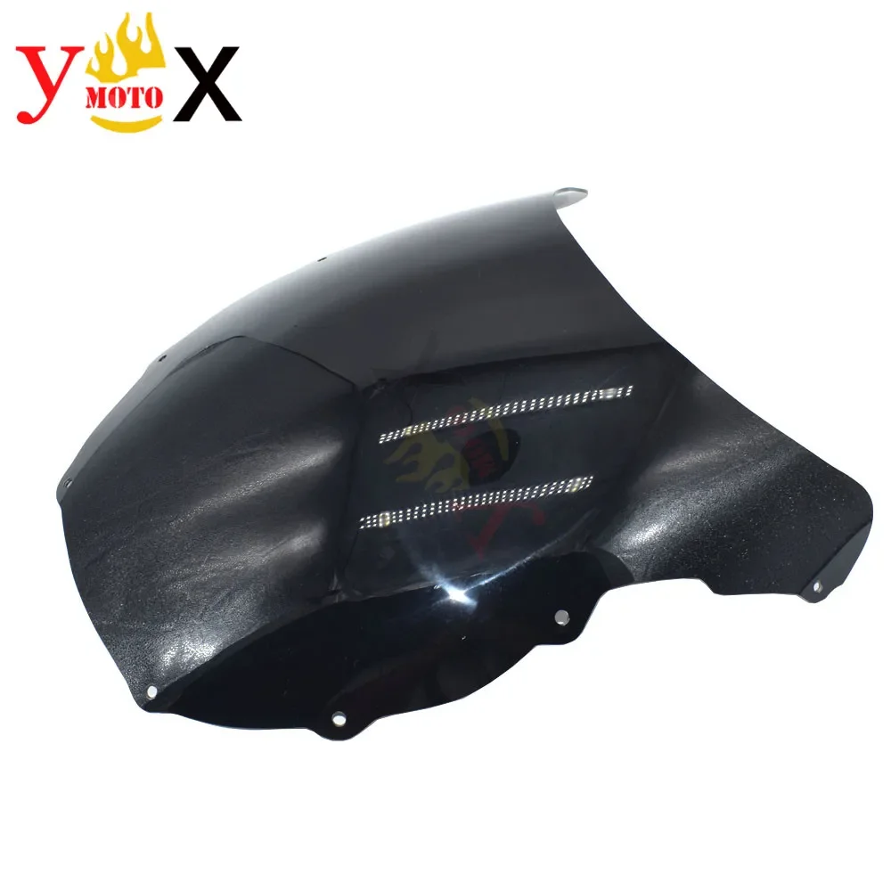 ハルヒ　汎用パーツ ZXR 250 91-99 Clear/Black Motorcycle Windscreen Windshield