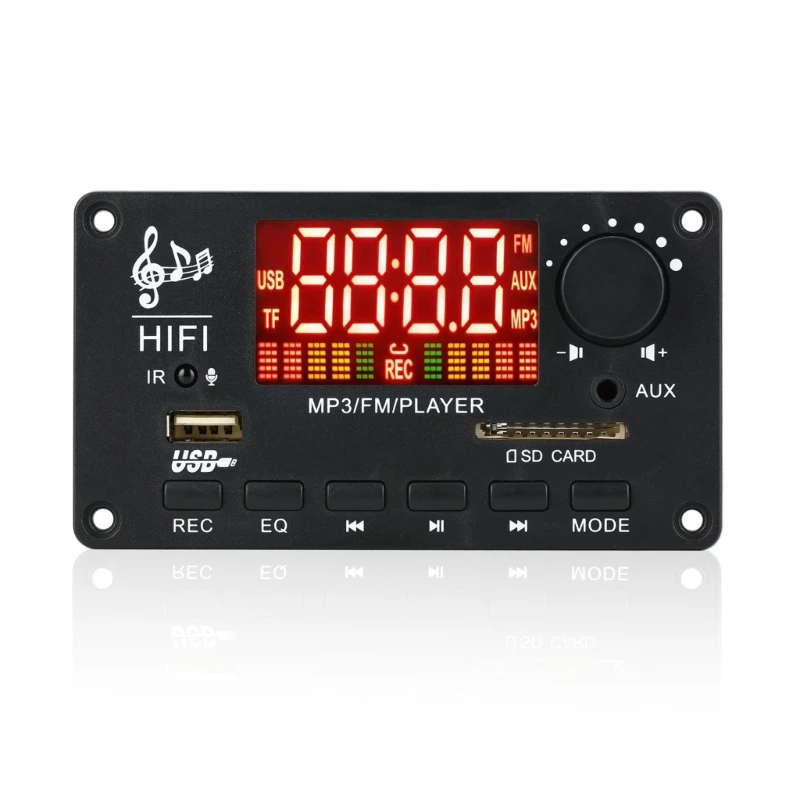 

MP3 WMA Decoders Board Stereo Wireless Bluetooth-compatible Module 12V,USB/Card/Wireless/FM Switching Support