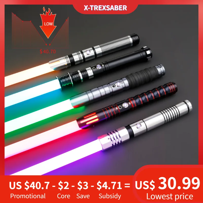 Txq Lightsaber Sword Laser Hot Blaster Sword Laser Metal Hilt 12 Colors Cosplay Blade Меч Джедая Gift Cool Toys Light Saber - Luminous Toys - AliExpress