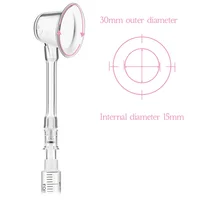 2pcs Soft Silicone Nipple Corrector Nipple Suckers Suction Nipple Aspirator Puller Flat Inverted Retraction Nipple Treatment Red 2