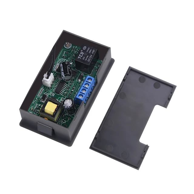 24 V -Os Mini Digitális Hőmérséklet -Vezérlő Led Kijelző Termosztát -Szabályozó Fűtés Hűtővezérlő Kapcsolóval - Image 5