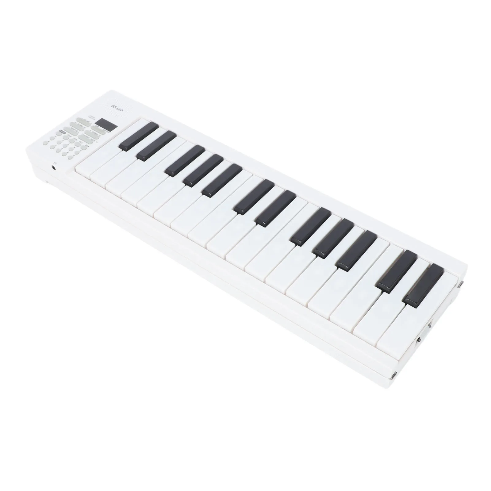 61 Key Foldable Piano Portable Keyboard Folding Electronic Instrument Toy with Recording Playback DC 5V