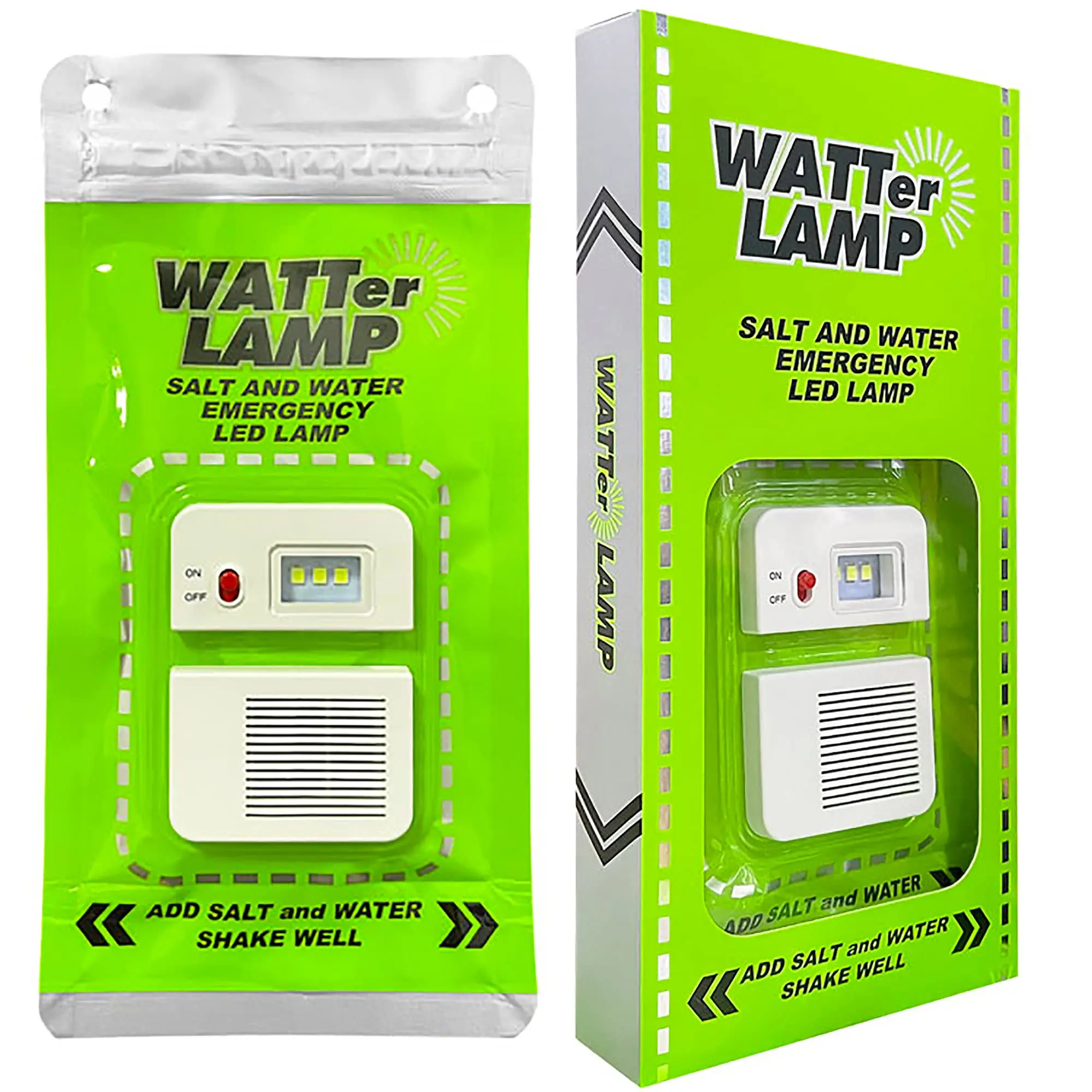 Portable Camping Lamp Salt Water Outdoor LED Emergency Lamp for Camping